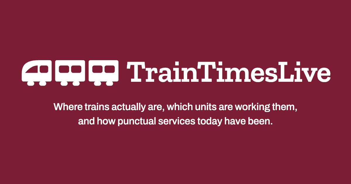 Great Western Main Line | Train Times Live